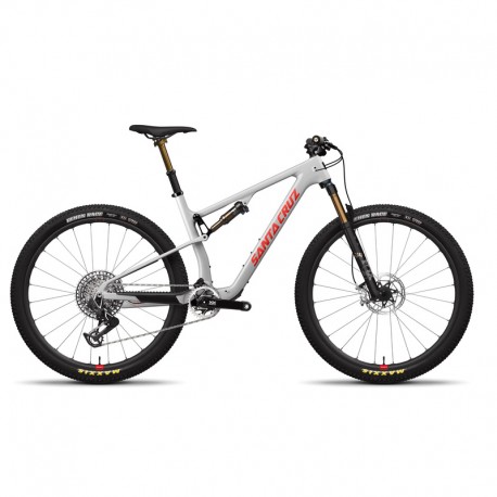 ROWER SANTA CRUZ BLUR 4 C 29 24 GX AXS TRAIL MATTE SILVER S