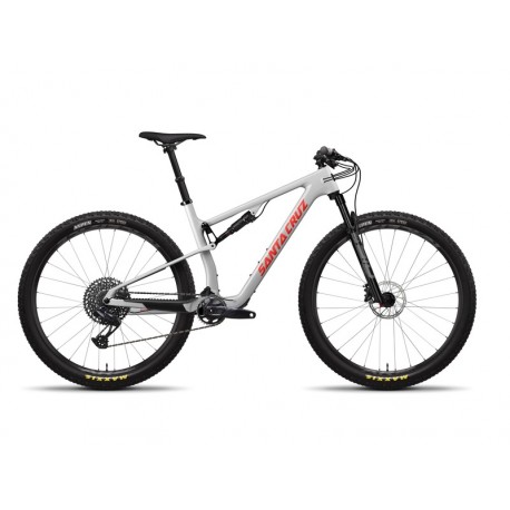 ROWER SANTA CRUZ BLUR 4 C 29 24 S TRAIL MATTE SILVER S