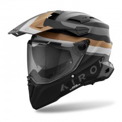 KASK AIROH COMMANDER 2 DOOM GOLD MATT XS