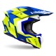 KASK AIROH TWIST 3 DIZZY BLUE/YELLOW GLOSS XS