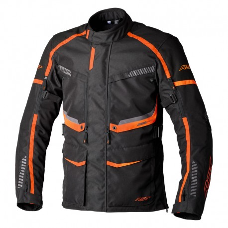 KURTKA TEKSTYLNA RST MAVERICK EVO CE BLACK/ORANGE S (3198)