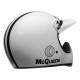 KASK BELL MOTO-3 ECE6 SMQ AGS WHITE/BLACK S