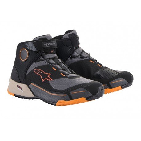 BUTY ALPINESTARS CR-X DRYSTAR BLACK/LIGHT BROWN/ORANGE 6