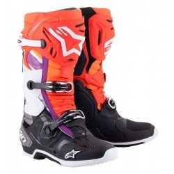 BUTY ALPINESTARS TECH 10 BLACK/FLUO RED/FLUO ORANGE/WHITE 7