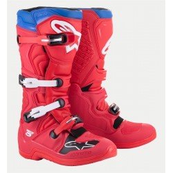 BUTY ALPINESTARS TECH 5 BRIGHT RED DARK RED ALPINE BLU 5