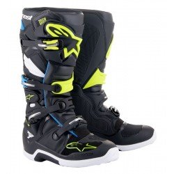 BUTY ALPINESTARS TECH 7 BLACK/ENAMEL BLUE/FLUO YELLOW 5