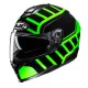 KASK HJC C70N HOLT BLACK/GREEN XS