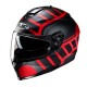 KASK HJC C70N HOLT BLACK/RED XS