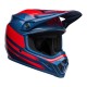 KASK BELL MX-9 MIPS DISRUPT TRUE BLUE/RED M