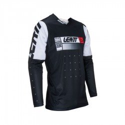 KOSZULKA LEATT MOTO 4.5 LITE BLACK CZARNY/BIAŁY