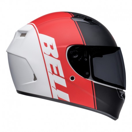 KASK BELL QUALIFIER ASCENT MATTE BLACK/RED S