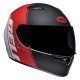 KASK BELL QUALIFIER ASCENT MATTE BLACK/RED S