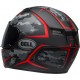 KASK BELL QUALIFIER STEALTH CAMO MATTE BLACK/RED S