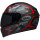 KASK BELL QUALIFIER STEALTH CAMO MATTE BLACK/RED S