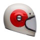 KASK BELL BULLITT TT VINTAGE WHITE/OXBLOOD S