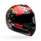 KASK BELL SRT ISLE OF MAN BLACK/RED M