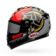 KASK BELL SRT ISLE OF MAN BLACK/RED M