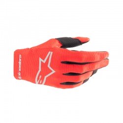 RĘKAWICE ALPINESTARS JUNIOR RADAR MARS RED SILVER 3XS