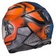 KASK HJC F70 DEATHSTROKE DC COMICS BLUE/ORANGE L