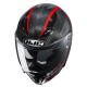 KASK HJC F70 CARBON ESTON BLACK/RED S