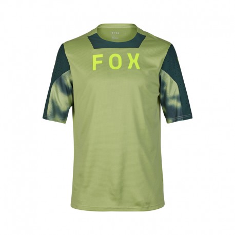 KOSZULKA ROWEROWA FOX DEFEND TAUNT PALE GREEN M