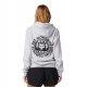 BLUZA Z KAPTUREM FOX LADY NEXT LEVEL LIGHT HEATHER M