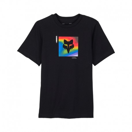 T-SHIRT FOX JUNIOR SCANS PREM BLACK YXL