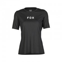 KOSZULKA ROWEROWA FOX LADY RANGER WORDMARK BLACK XS