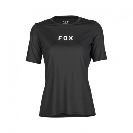 KOSZULKA ROWEROWA FOX LADY RANGER WORDMARK BLACK XS