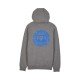 BLUZA Z KAPTUREM NEXT LEVEL FLEECE ZIP  HEATHER GRAPHITE XL