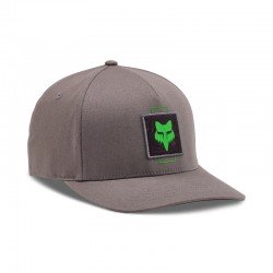 CZAPKA Z DASZKIEM FOX TAUNT FLEXFIT HAT PEWTER S/M