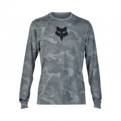 KOSZULKA ROWEROWA Z DŁUGIM RĘKAWEM FOX RANGER TRU DRI CLOUD GREY XXL