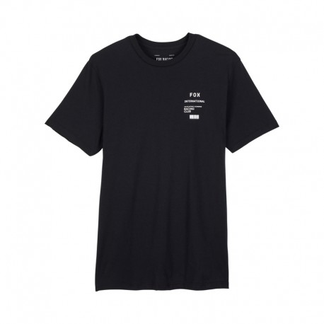 T-SHIRT FOX NUMERICAL PREM SS TEE BLACK M