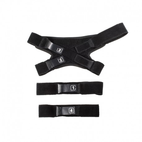 CZĘŚCI ZAMIENNE ORTEZY KOLAN LEATT STRAP KIT ALL C-FRAME PAIR L/XL