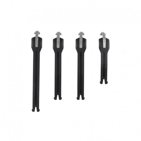 CZĘŚĆ ZAMIENNA PASEK DO BUTÓW LEATT KIT 5.5/6.5 BLACK 4-PCS