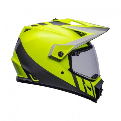 KASK BELL MX-9 ADVENTURE MIPS DASH HI-VIZ YELLOW/GREY S