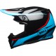 KASK BELL MX-9 MIPS TORCH BLACK/CYAN/RED XL