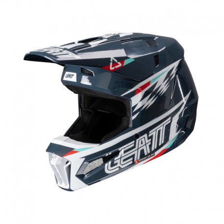 KASK Z GOGLAMI LEATT KIT MOTO 3.5 V25 BLUE (53-54CM) XS