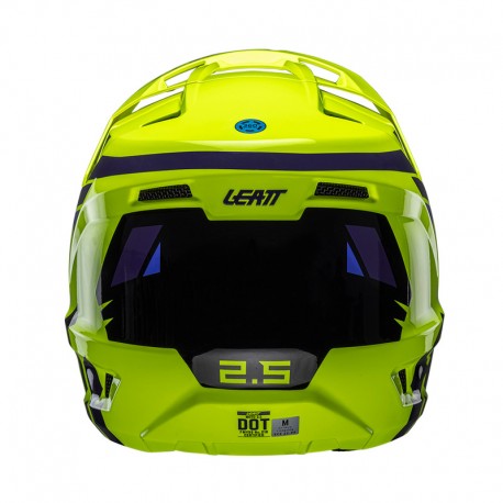 KASK LEATT MOTO 2.5 V25 ARGON (53-54CM) XS