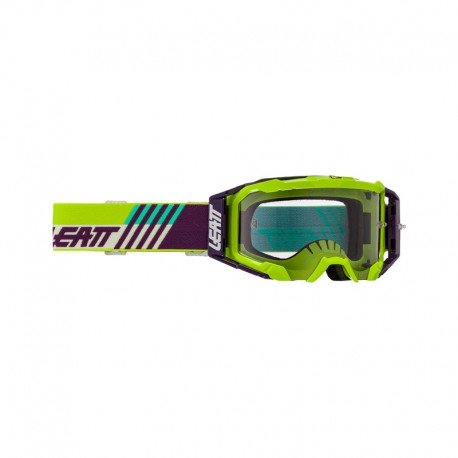 GOGLE LEATT VELOCITY 5.5 CRYZTAL 75 VLT LIME PURPLE