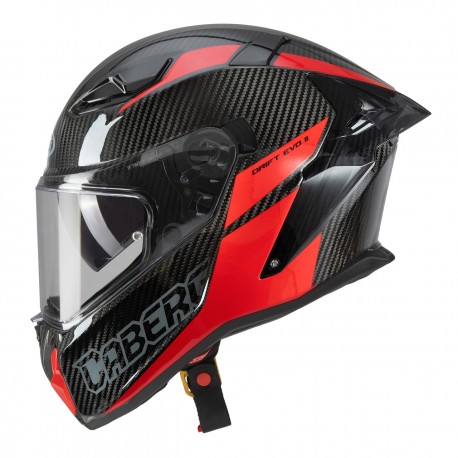 KASK CABERG DRIFT EVO II CARBON NOVA RED KARBON