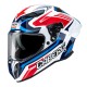 CABERG DRIFT EVO II JARAMA RED BLUE HELMET