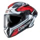 CABERG DRIFT EVO II JARAMA RED BLACK WHITE HELMET