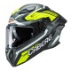 CABERG DRIFT EVO II JARAMA BLACK GREY FLUO YELLOW MAT HELMET