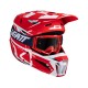 KASK Z GOGLAMI LEATT KIT MOTO 3.5 V25 RED (53-54CM) XS