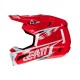 KASK Z GOGLAMI LEATT KIT MOTO 3.5 V25 RED (53-54CM) XS