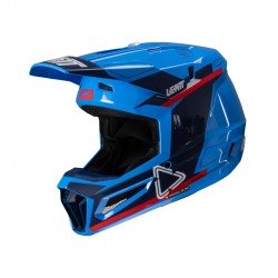 KASK Z GOGLAMI LEATT KIT MOTO 3.5 V25 ROYAL (55-56CM) S