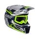 KASK Z GOGLAMI LEATT KIT MOTO 3.5 V25 STEEL (53-54CM) XS