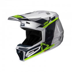 KASK Z GOGLAMI LEATT KIT MOTO 3.5 V25 STEEL (55-56CM) S