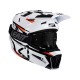 KASK Z GOGLAMI LEATT KIT MOTO 3.5 V25 WHITE (53-54CM) XS